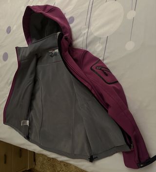 Chaqueta Cortavientos Chica CIKRILAN Rosa