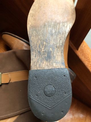 Botas altas Zara piel y ante