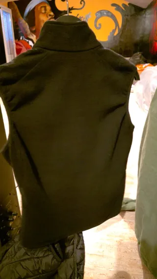 Chaleco polar Quechua negro talla S