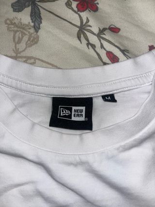 Camiseta New Era Chicago Bulls Blanca