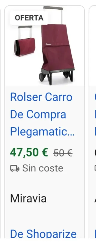 Carrito compra Rolser