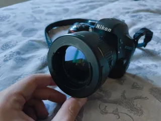 Cámara Nikon D3300 Negra + Lente 18-55