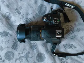 Cámara Nikon D3300 Negra + Lente 18-55