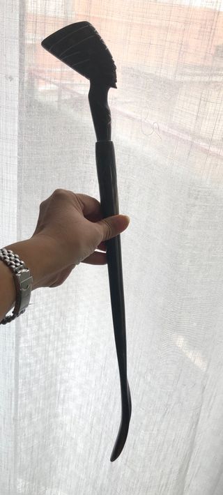 Calzador Ébano Africano Tallado