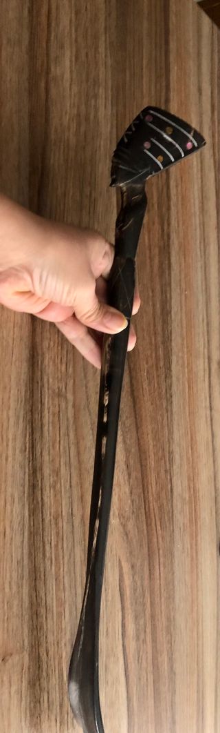 Calzador Ébano Africano Tallado