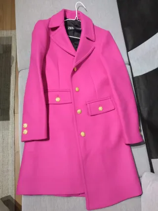 Abrigo Zara Lana Talla L