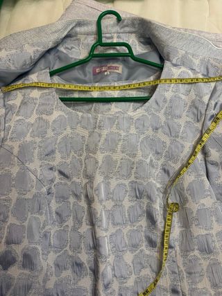 Traje 3 piezas mujer: Top, Chaqueta, Falda