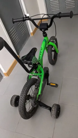 Bici Monty Guijarro 14 infantil