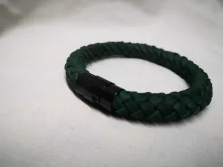Pulsera Piel Trenzada Artesanal