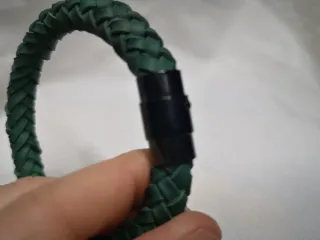 Pulsera Piel Trenzada Artesanal