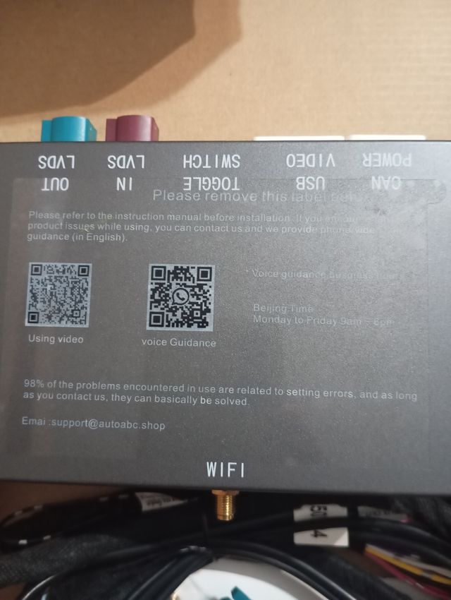 Módulo Interfaz carplay BMW NBT