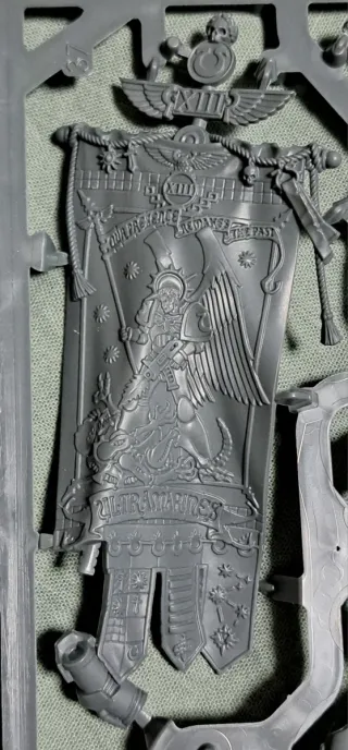 Estandarte Guardia Victrix Ultramarines Warhammer