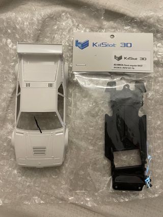 Bmw M1 Fly + Chasis Kilslot 3D Scalextric Slot