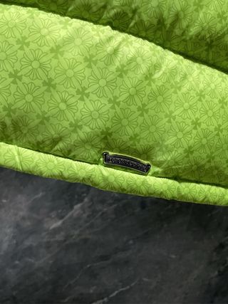 Chaqueta acolchada Chrome Hearts verde