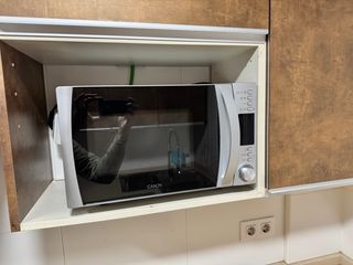 Microondas Candy plateado