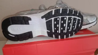 Zapatillas Nike P6000 Mujer Plata Nuevas