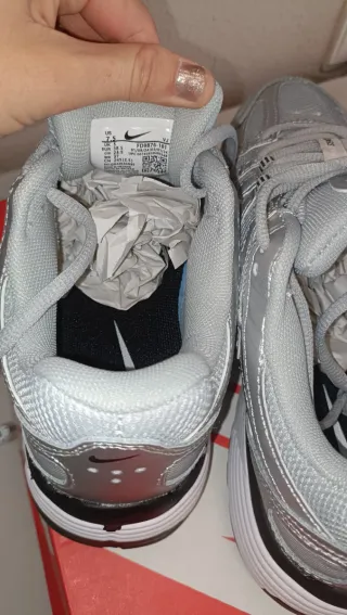 Zapatillas Nike P6000 Mujer Plata Nuevas