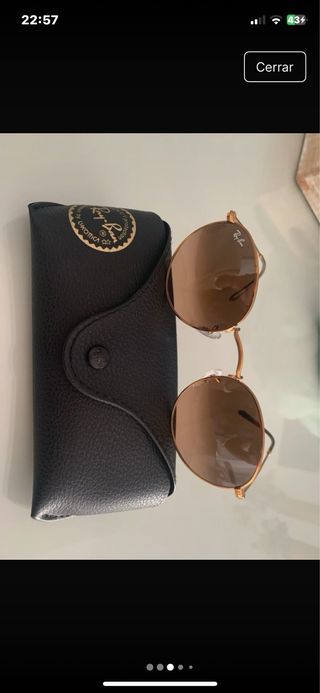 Gafas de sol Ray-Ban Marrones originales