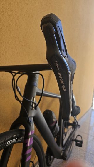 Bicicleta de carretera Canyon Negra