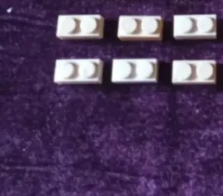 Lote 6 Piezas Exin Castillos Blancas