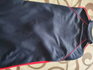 Chaqueta chándal Gamarra azul y roja. Talla -14