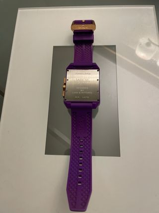Reloj Vabene Turbulence Oro y Morado