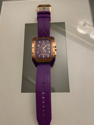 Reloj Vabene Turbulence Oro y Morado