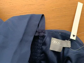 Vestido premamá azul