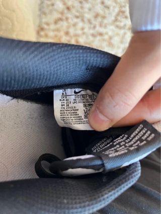 Zapatillas Nike Dunk Low Blanco y Negro