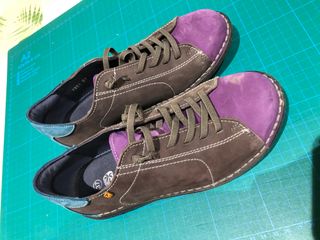 Zapatos Jungla Talla 37 Marrón y Morado