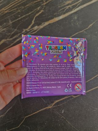 Puzzle di legno Tangram Bonnyco nuovo