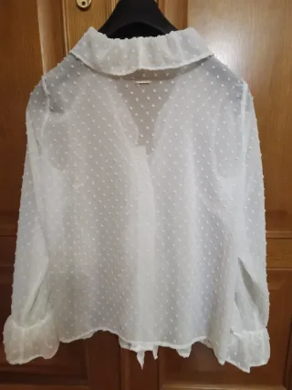Blusa Pedro del Hierro blanca Talla S