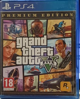 PS4 Grand Theft Auto V Premium Edition