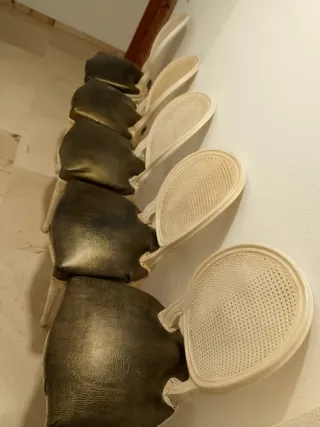 Conjunto de 4 sillas estilo Luis XV