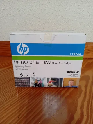 HP LTO Ultrium RW C7974A Cartucho de Datos