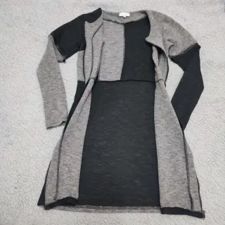 Vestito donna con zip intera