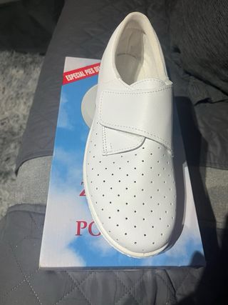 Zuecos Postigo Blancos Talla 41