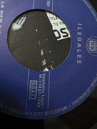 Vinilo Ilegales Acabaremos Mal 1988