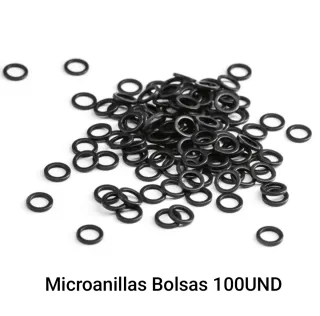 Microanillas Bolsas 100 Unidades