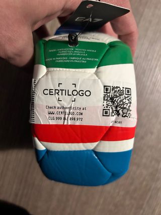 Pallone Napoli EA7 originale taglia 2