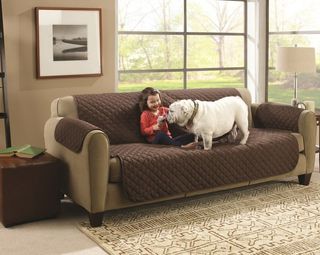 Funda de sofá reversible para 3 plazas