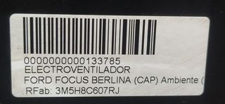 ELECTROVENTILADOR FORD FOCUS BERLINA (CAP) Ambiente (D) | 04.06 - ...