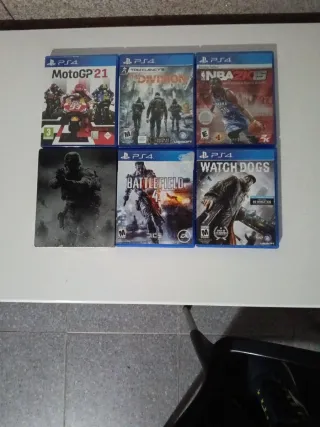 PS4 Fat con giochi, 2 controller e tastiera