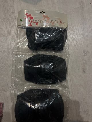 Casco, rodilleras y coderas protectoras
