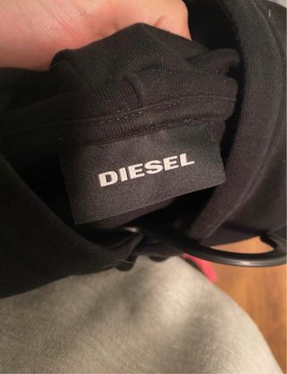 Sudadera Diesel Negra