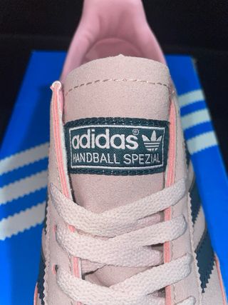 Zapatillas Adidas Handball Spezial Rosa y azules