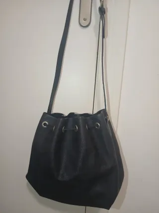 Bolso Burberry Negro Tipo Saco