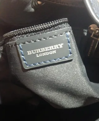 Bolso Burberry Negro Tipo Saco