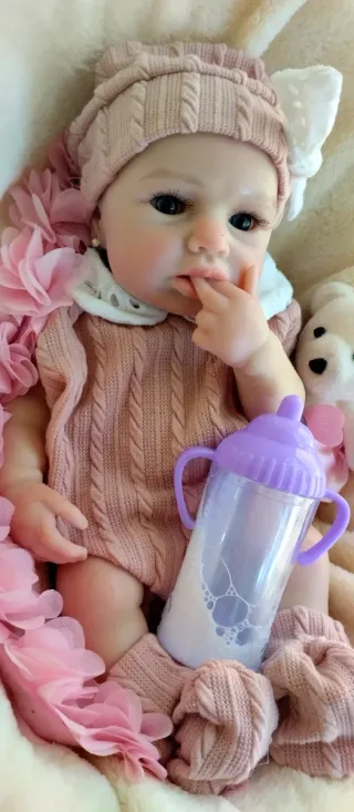 Bebé Reborn Silicona 33-34 cm