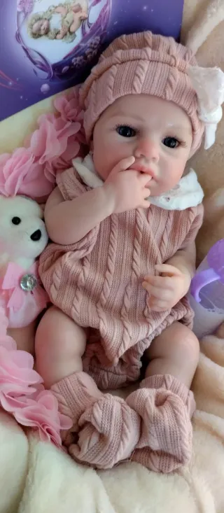 Bebé Reborn Silicona 33-34 cm